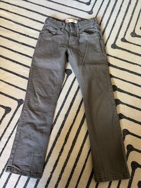 Levi's 511 Slim Charcoal Straight Jeans